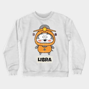 Funny Zodiac Baby Libra Crewneck Sweatshirt